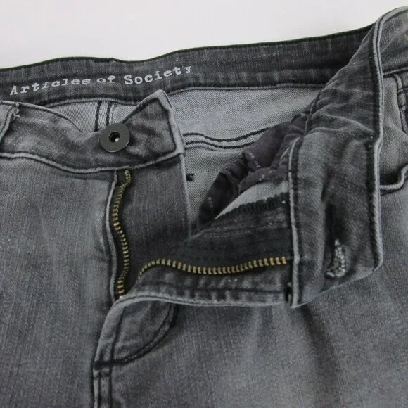 Articles Of Society Sarah Storm Distressed Stretch Skinny Jeans - Picture 9 of 13